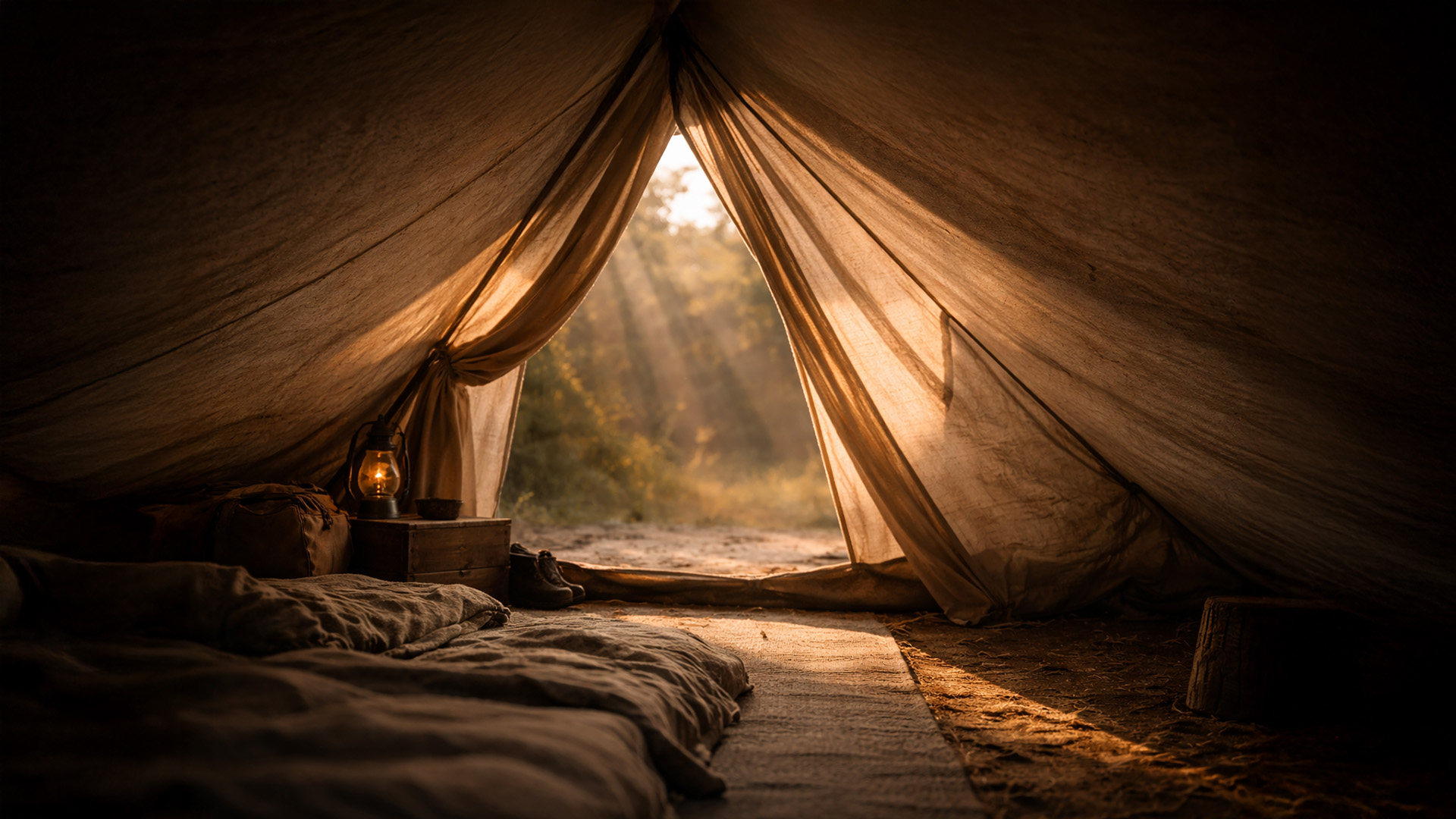 Staying In The Tent